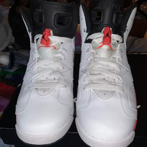 Jordan Other - Jordan 6 (Gs) white infared sneakers